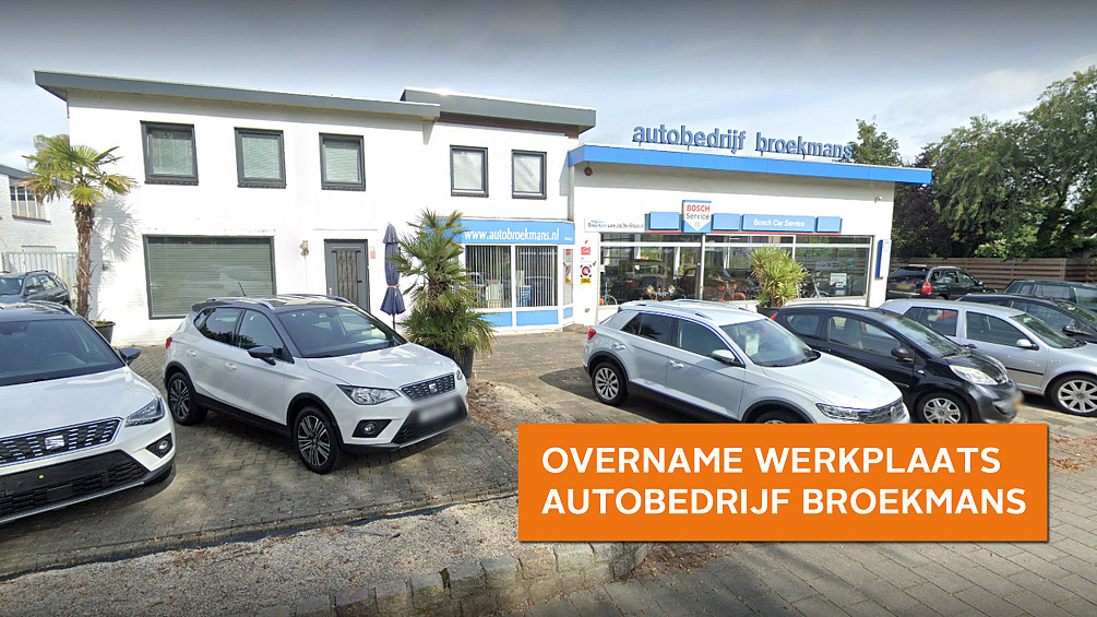 Overname werkplaats Autobedrijf Broekmans